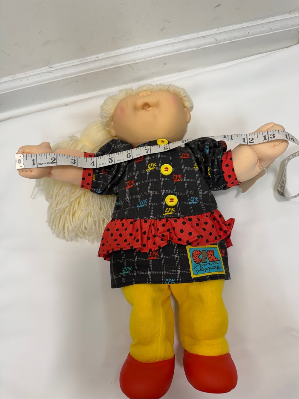 VGT 1990 HASBRO CABBAGE PATCH KID CPK DESIGNER LINE POSEABLE COLECO TRANSITIONAL - Picture 6 of 7